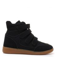 C'M Sneakersy w kolorze czarnym rozmiar: 36. Czarne trampki C'M, bez wzorów, za kostkę, bez zapięcia. Za 114.71 zł.