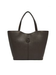 BOSS Torebka 50563192 Brązowy ciemny. Brązowe shopper Boss, bez wzorów, ze skóry, bez dodatków. Za 1,249.00 zł.