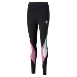 Spodnie treningowe damskie Puma X SW. Czarne spodnie sportowe Puma, l, bez wzorów, na fitness i siłownię. Za 276.00 zł.