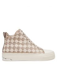 DKNY Trampki K2535281 Beżowy. Brązowe trampki DKNY, bez wzorów, z materiału, bez zapięcia. Za 439.99 zł.