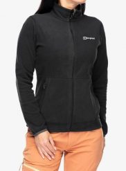 Bluza polarowa damska Berghaus Prism 2.0 Micro IA FL Jacket. Czarne bluzy Berghaus, s, bez wzorów, z materiału, bez kaptura. Za 199.99 zł.