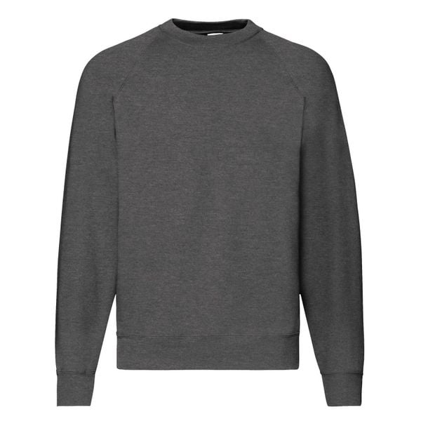 Klasyczna Bluza Raglanowa Unisex Dla Dorosłych. Zielone bluzy FRUIT OF THE LOOM, m, bez wzorów, z bawełny, z kapturem. Za 88.99 zł.