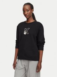 KARL LAGERFELD Bluza B3W20047 Czarny Regular Fit. Czarne bluzy KARL LAGERFELD, m, bez wzorów, z bawełny, bez kaptura. Za 649.99 zł.