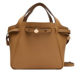 Torebka Tory Burch. Brązowe torebki klasyczne Tory Burch, bez wzorów, bez dodatków. Za 2,309.00 zł.