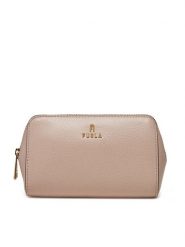 Furla Kosmetyczka Camelia M WE00449 ARE000 0496S Różowy. Czerwone kufry i kosmetyczki Furla, bez wzorów, ze skóry, bez dodatków. Za 339.99 zł.