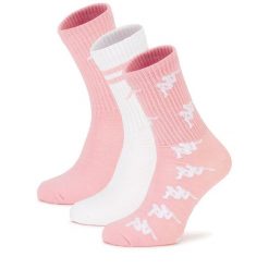 Skarpety Kappa. Czerwone skarpety Kappa, bez wzorów. Za 39.99 zł.