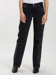 Cross Jeans Dżinsy - Comfort fit - w kolorze czarnym rozmiar: W29/L32. Czarne jeansy Cross Jeans, l, z aplikacjami. Za 87.81 zł.