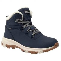 Buty trekkingowe damskie Jack Wolfskin Everquest Texapore Mid W. Niebieskie trekkingi Jack Wolfskin, z materiału. Za 859.00 zł.