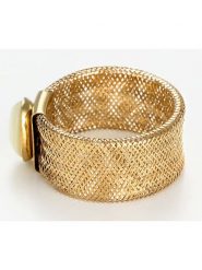 OR ÉCLAT Złoty pierścionek "Nacre flamboyant" rozmiar: onesize. Żółte pierścionki OR ÉCLAT, z perłą, złote. Za 869.99 zł.