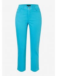 More & More Dżinsy - Slim fit - w kolorze turkusowym rozmiar: 42. Niebieskie jeansy More & More, z aplikacjami. Za 122.96 zł.
