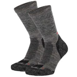 Skarpety turystyczne dla dorosłych Xtreme Wełna Merino 2-pak. Szare skarpety XTREME SOCKSWEAR, bez wzorów, z wełny. Za 134.50 zł.