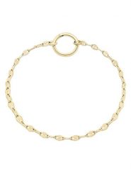 Tamaris Bransoletka z elementami ozdobnymi rozmiar: onesize. Żółte bransoletki Tamaris, ze stali. Za 128.55 zł.