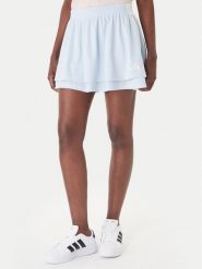 Adidas Spódnica mini House Of Tiro JY7633 Błękitny Regular Fit. Niebieskie spódnice Adidas, xs, bez wzorów, z syntetyku, mini. Za 179.99 zł.