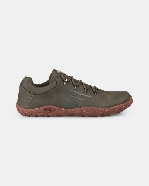 Buty minimalistyczne outdoorowe Kilpi BARELO LOW-U. Zielone trekkingi Kilpi, z materiału, trekkingowe. Za 318.77 zł.