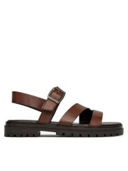 G-Star Raw Sandały WI34-23568-01 Brązowy. Brązowe sandały G-Star Raw, bez wzorów, ze skóry, retro, bez obcasa, na płaskiej podeszwie, bez zapięcia. Za 259.99 zł.