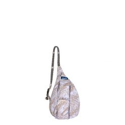Plecak Kavu Mini Rope Bag - beach doodle. Fioletowe plecaki KAVU, bez wzorów. Za 140.99 zł.