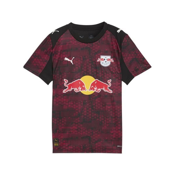 Młodzieżowa trzecia koszulka RB Leipzig 25/26 PUMA. Czarna bluzki Puma, m, bez wzorów, młodzieżowe, bez kołnierzyka, bez ramiączek. Za 339.00 zł.