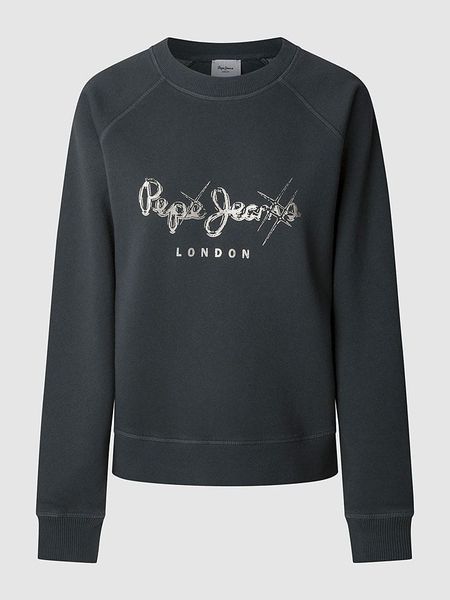 Pepe Jeans Bluza "Lupita" w kolorze czarnym rozmiar: XS. Czarne bluzy Pepe Jeans, xs, bez wzorów, z jeansu, bez kaptura. Za 125.85 zł.