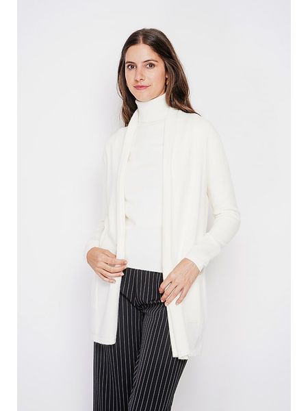 William de Faye Kardigan w kolorze białym rozmiar: 36. Białe kardigany William de Faye, bez wzorów. Za 130.99 zł.