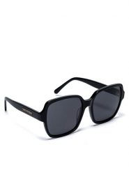 Gino Rossi Okulary przeciwsłoneczne GR6621S Czarny. Czarne okulary przeciwsłoneczne Gino Rossi, bez wzorów, z tworzywa sztucznego. Za 139.99 zł.
