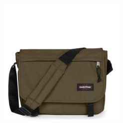 Damska torba na komputer Eastpak Delegate +. Zielone torby na laptopa Eastpak, bez wzorów, z materiału, na ramię. Za 255.20 zł.