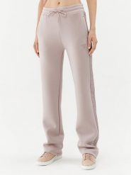 Guess Spodnie dresowe Brenda V3RB21 K7UW2 Beżowy Regular Fit. Brązowe spodnie dresowe Guess, xxs, z aplikacjami, z dresówki. Za 229.99 zł.