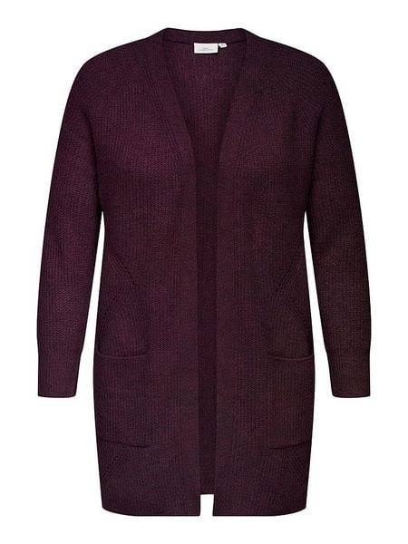 ONLY Kardigan w kolorze fioletowym rozmiar: 54. Różowe kardigany Only, bez wzorów, z wełny. Za 100.52 zł.