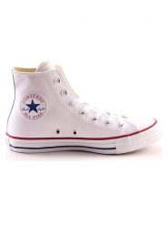 Converse Skórzane sneakersy "Chuck Taylor All Star" w kolorze białym rozmiar: 41,5. Białe trampki Converse, bez wzorów, za kostkę, bez zapięcia. Za 272.95 zł.