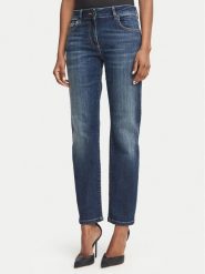 Elisabetta Franchi Jeansy PJ-25N-66E2-V340 Granatowy Straight Leg. Niebieskie jeansy Elisabetta Franchi, bez wzorów. Za 1,459.00 zł.