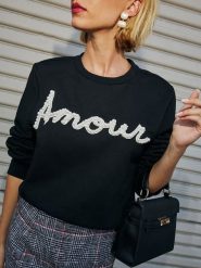 Milan Kiss Bluza w kolorze czarnym rozmiar: M. Czarne bluzy Milan Kiss, m, bez wzorów, bez kaptura. Za 165.71 zł.