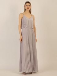 APART Sukienka w kolorze lawendowym rozmiar: 46. Różowe sukienki Apart, na co dzień, bez wzorów, bez kołnierzyka, bez ramiączek, maxi, proste. Za 420.95 zł.