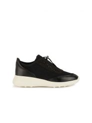 Geox Sneakersy "Alleniee" w kolorze czarnym rozmiar: 38. Czarne trampki Geox, bez wzorów, bez zapięcia. Za 232.95 zł.