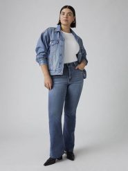 Levi's Dżinsy "726" - Flared fit - w kolorze niebieskim rozmiar: W31/L30. Niebieskie jeansy Levi's®, l, z aplikacjami, z podwyższonym stanem. Za 224.77 zł.