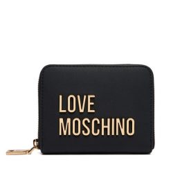 Portfel LOVE MOSCHINO. Czarne portfele Love Moschino, bez wzorów. Za 399.99 zł.