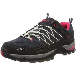 Buty trekkingowe damskie CMP Rigel Low Wmn. Czarne trekkingi CMP, z materiału, trekkingowe. Za 366.99 zł.
