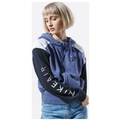 Nike Bluza W Nsw Air Hoodie Fz Bb , fioletowy, rozmiar XS. Fioletowe bluzy Nike, s, bez wzorów, z bawełny, z kapturem. Za 279.99 zł.