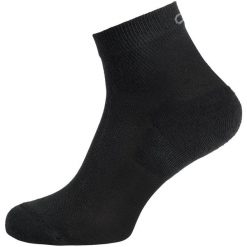 Skarpety Odlo Socks quarter ACTIVE 2 - pak. Czarne skarpety Odlo, bez wzorów. Za 89.99 zł.