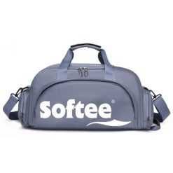 Torba sportowa Softee. Czarne torby na ramię SOFTEE, bez wzorów, z poliesteru, sportowe, do ręki, bez dodatków. Za 181.99 zł.