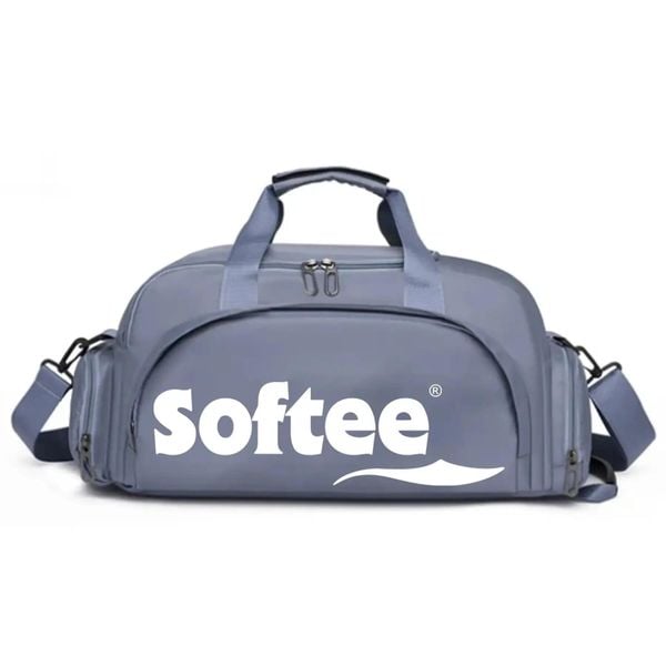 Torba sportowa Softee. Czarne torby na ramię SOFTEE, bez wzorów, z poliesteru, sportowe, do ręki, bez dodatków. Za 179.99 zł.