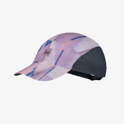 Czapka z daszkiem BUFF SPEED CAP SHANE LILAC. Fioletowe czapki Buff, bez wzorów, z materiału, wakacyjne. Za 39.99 zł.