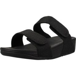 Klapki Fitflop Model Fz9 090 Lulu Kolor Czarny. Czarne klapki Flip Flop, bez wzorów, z syntetyku, bez obcasa. Za 448.00 zł.