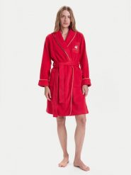 LAUREN RALPH LAUREN Szlafrok ILN42471 Czerwony. Czerwone szlafroki Lauren Ralph Lauren, xl, bez wzorów, z syntetyku, bez ramiączek, bez kaptura. Za 459.99 zł.