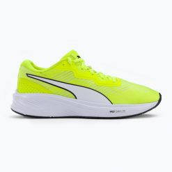 Buty do biegania dla dorosłych PUMA Aviator Profoam Sky 12. Zielone obuwie sportowe Puma, bez zapięcia, do biegania. Za 264.99 zł.