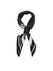 KARL LAGERFELD Apaszka B3W33037 Czarny. Czarne rękawiczki KARL LAGERFELD, bez wzorów. Za 429.99 zł.