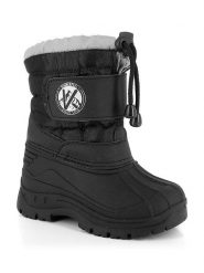 Kimberfeel Kozaki zimowe w kolorze czarnym rozmiar: 37/38. Czarne kozaki Kimberfeel, na zimę, z materiału, bez obcasa, bez zapięcia. Za 170.47 zł.