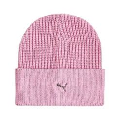 Metalowa Czapka Z Logo. Czerwone czapki Puma, bez wzorów, z dzianiny. Za 79.00 zł.