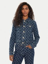 Marciano Guess Kurtka jeansowa Bea 4YGL21 7145A Granatowy Regular Fit. Niebieskie kurtki Marciano Guess, z aplikacjami, z bawełny, bez kaptura. Za 519.99 zł.