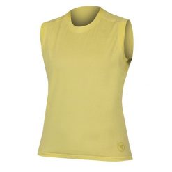 Damski tank top Endura SingleTrack. Zielone topy ENDURA, l, bez wzorów, bez kołnierzyka, bez ramiączek. Za 169.99 zł.