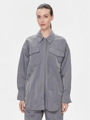Samsøe Samsøe Koszula Gira F23400007 Szary Oversize. Szare koszule Samsøe & Samsøe, s, bez wzorów, z syntetyku, bez kołnierzyka, bez ramiączek. Za 409.99 zł.