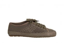 Espadryle Emu Agonis Mac Smoke 119194, Zielony, Materiał - 36. Zielone espadryle EMU, bez wzorów, z bawełny, bez obcasa, bez zapięcia. W wyprzedaży za 224.10 zł.
